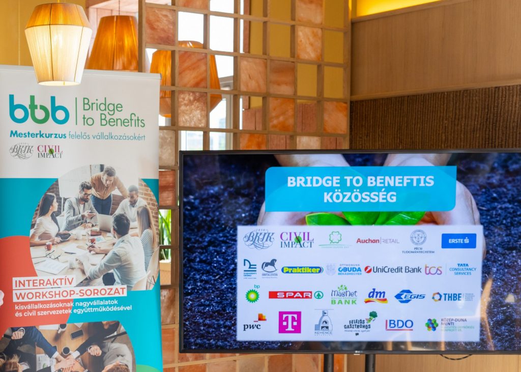 <strong>Bridge to Benefits Mesterkurzus az Európai Vállalkozásfejlesztési Díj 2023-as díjazottjai között</strong>