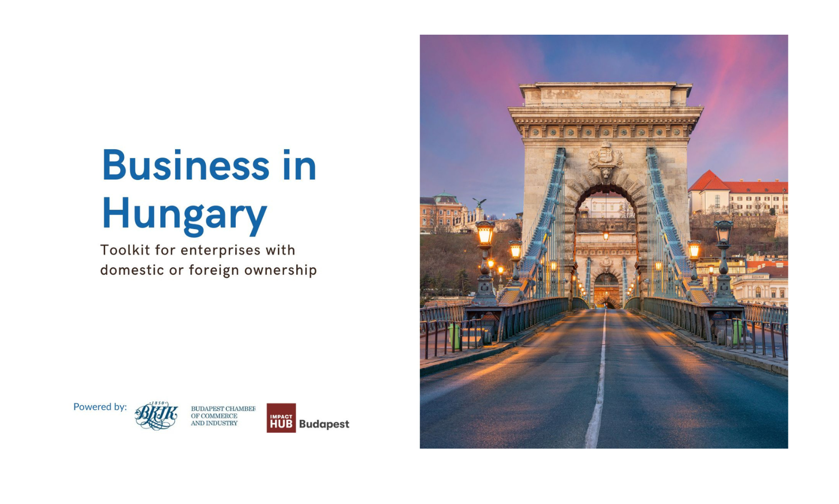 Are you planning to start your own business in Hungary? Do you need guidance? „Business in Hungary” could be the right choice for you.