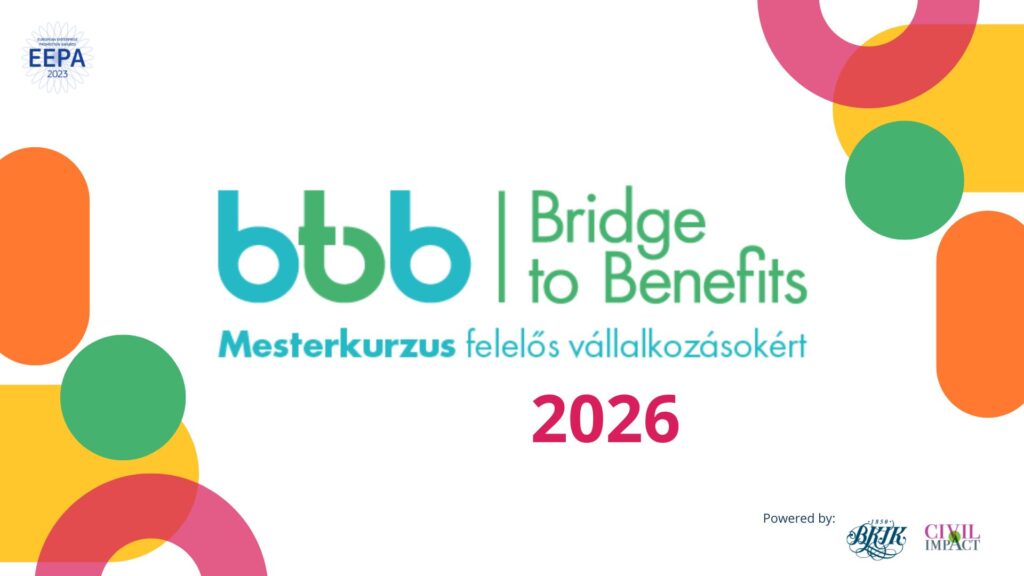 Indul a Bridge to Benefits Mesterkurzus 2026